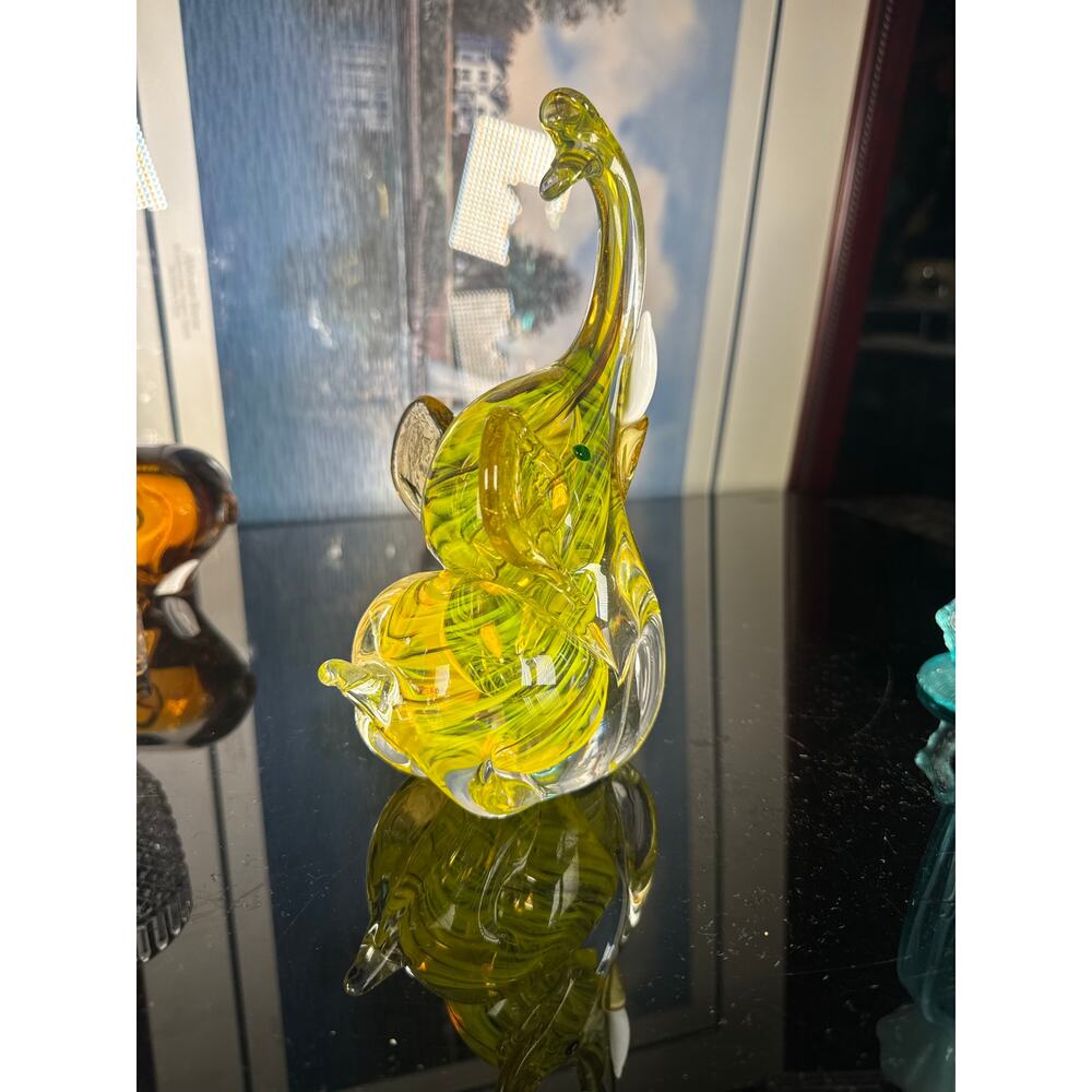 Murano glass elephant